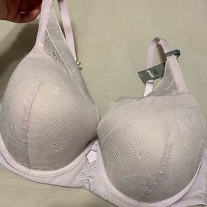 Lavender Lace Plunge